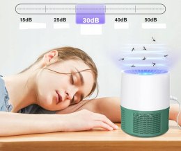 Bubbacare Elektryczna pułapka na owady lampa na komary muchy USB