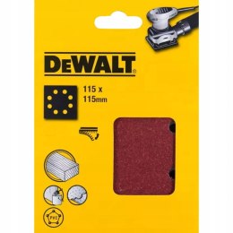 DEWALT Papier szlifierski ścierny P40 115 x 115mm 10szt DT3020