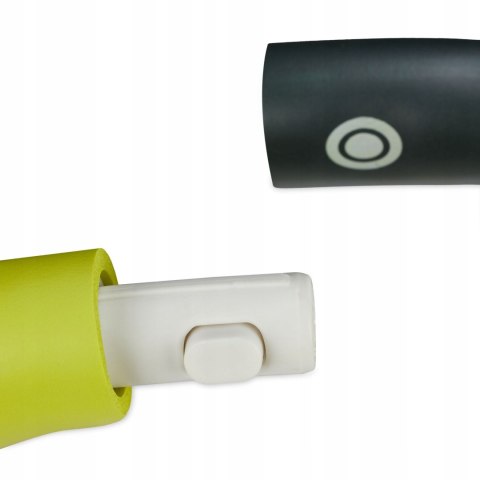 Hula hop z wypustkami Relaxdays 98 cm szary