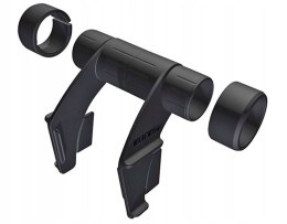 KLICKFix Uchwyt adaptera Multiclip do roweru czarny jeden rozmiar