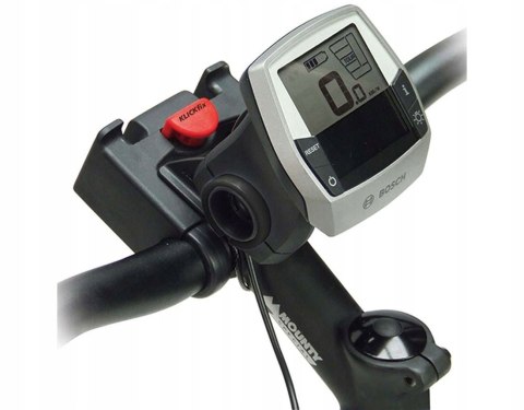 KLICKFix Uchwyt adaptera Multiclip do roweru czarny jeden rozmiar