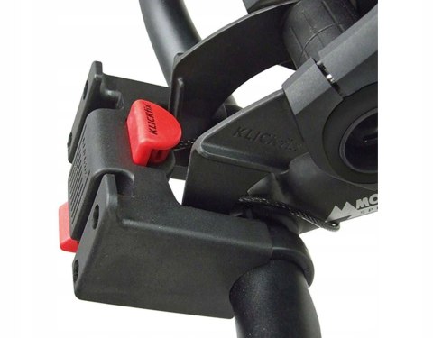 KLICKFix Uchwyt adaptera Multiclip do roweru czarny jeden rozmiar