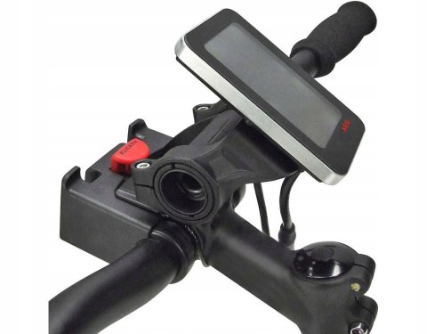 KLICKFix Uchwyt adaptera Multiclip do roweru czarny jeden rozmiar