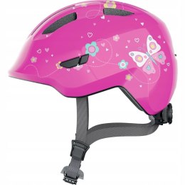Kask dziecięcy Abus SMILEY 3.0 pink butterfly S 45-50 cm
