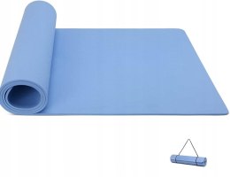 MATA GIMNASTYCZNA DO ĆWICZEŃ JOGI PILATESU FITNESS 183x61 CM