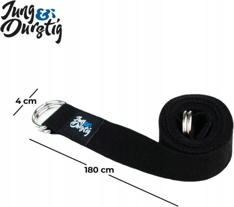 Mata do ćwiczeń Jung & Durstig różowy