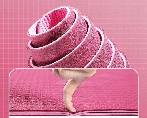 Mata do jogi antypoślizgowa Oak & Tea 183 x 61 x 0,6 cm