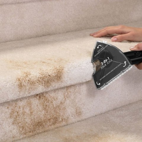 Odkurzacz piorący Bissell Revolution Hydrosteam 1300 W czarny