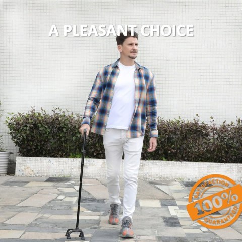 Rehand laska do chodzenia z ergonomicznym uchwytem