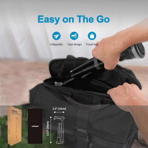 Rehand laska do chodzenia z ergonomicznym uchwytem