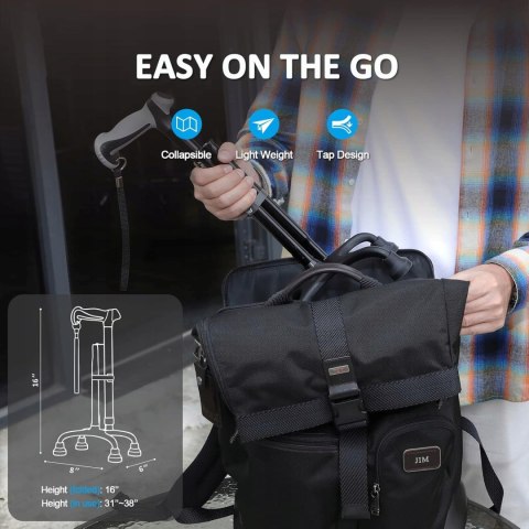 Rehand laska do chodzenia z ergonomicznym uchwytem