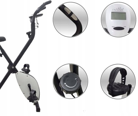 Rower treningowy mechaniczny pionowy FFitness FLMD917A