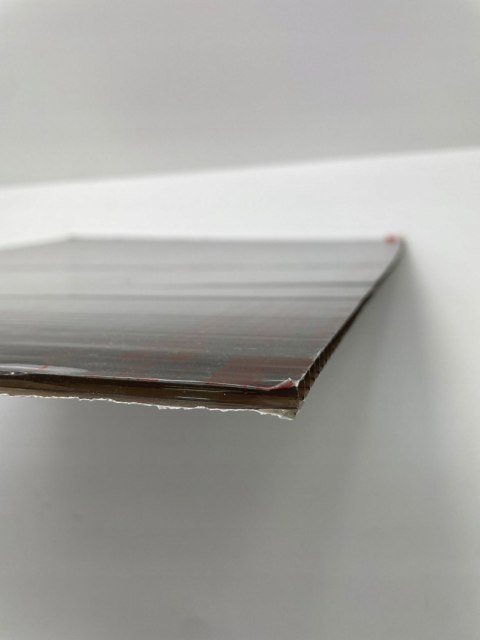 VERDELOOK daszek nad drzwi poliwęglanowy, 100 x 80 cm, dymna czerń