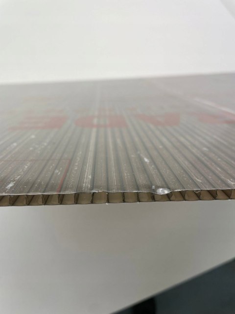 VERDELOOK daszek nad drzwi poliwęglanowy, 100 x 80 cm, dymna czerń