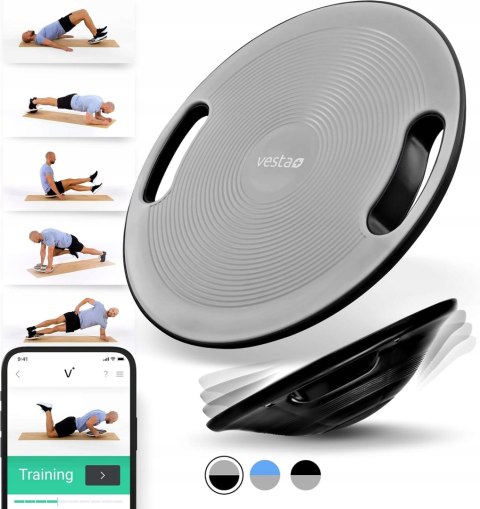 Vesta+ Balance Board Premium deska do balansowania drewniana