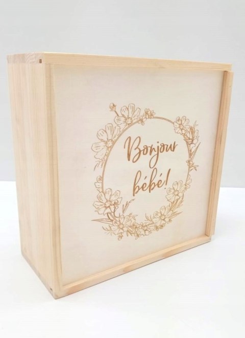 Zestaw upominkowy na narodziny dziecka Wyprawka baby shower Pudełko