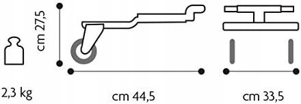 Brevi Podnóżek, dostawka do wózka