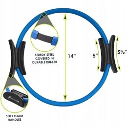 KOŁO OBRĘCZ PIERŚCIEŃ DO PILATESU MANTRASPORTS