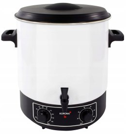 Korona Dozownik PODGRZEWACZ GOTOWANIE Biały 27L 1800W