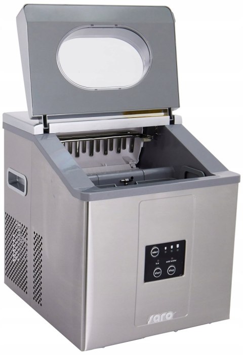Kostkarka do lodu Saro EB 15 srebrny/szary 110 W