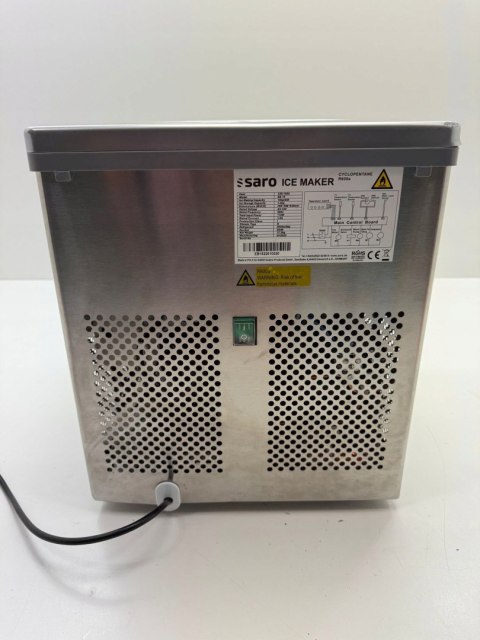 Kostkarka do lodu Saro EB 15 srebrny/szary 110 W