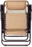 Leżak metal beżowy Amazon