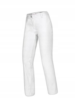 SPODNIE ROBOCZE DAMSKIE BIAŁE BP 1734-130-0021-34S