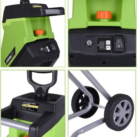 Bakaji Rozdrabniacz nożowy 2400W elektryczny