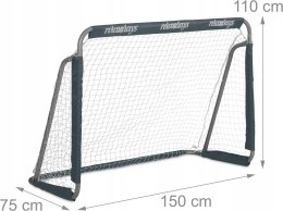 Bramka piłkarska przenośna 150 x 110 x 75 cm