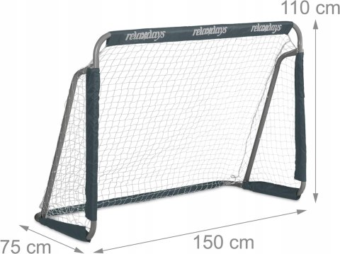 Bramka piłkarska przenośna 150 x 110 x 75 cm