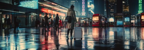 Eternitive Walizka twarda kabinowa ABS E1 40 l