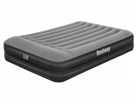 Materac dwuosobowy Bestway 203 x 152 x 46 cm szary