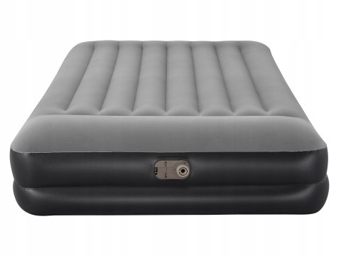Materac dwuosobowy Bestway 203 x 152 x 46 cm szary