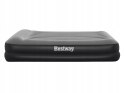 Materac dwuosobowy Bestway 203 x 152 x 46 cm szary