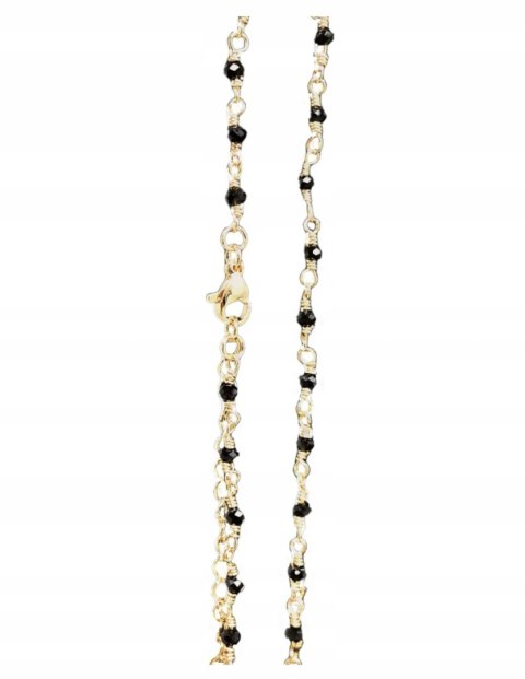 Pozłacany łańcuszek ciążowy Bola 114 cm