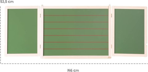 Roba Tablica Kredowa 3 częściowa