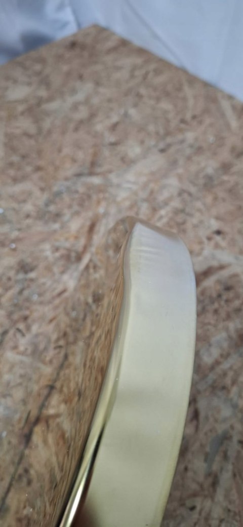 Słupki odgradzające, złote, czerwone liny, hotele, imprezy, 1,5m, 2szt