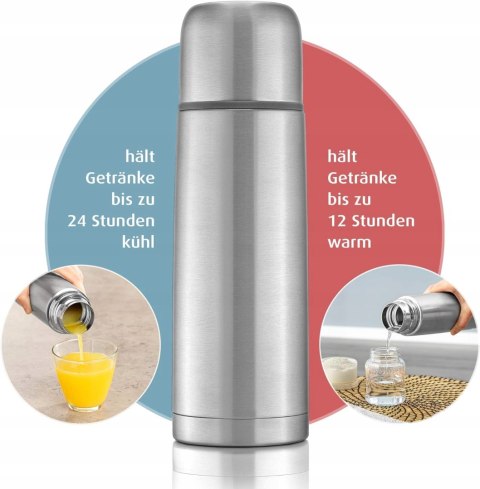 Termos na napoje Reer 0,5 l szary