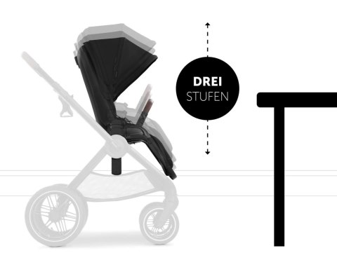 Wózek spacerowy hauck 2w1 z gumowymi oponami Walk N Care Set do 22 kg