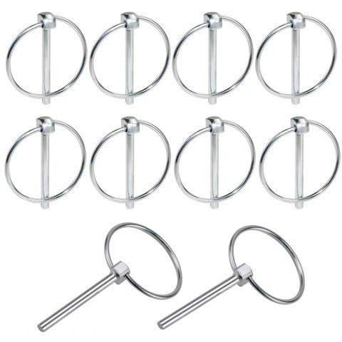 Zawleczka 4,5 mm x 40 mm Zatyczka Uniwersalna 10 szt.