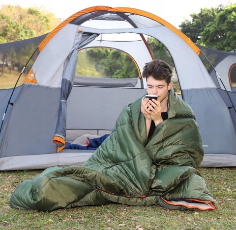 AMAZON BASICS Śpiwór 221 x 150 cm