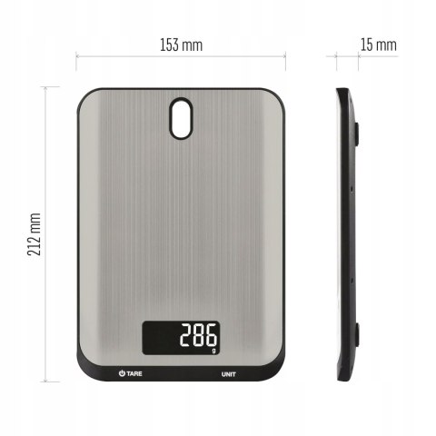 Cyfrowa Waga Kuchenna na baterie płaska do 10kg