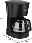 Ekspres przelewowy do kawy KORONA 0,6L 600 W