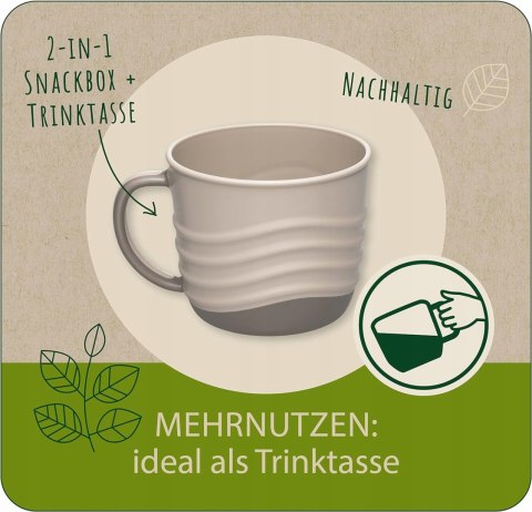 Miseczka na przekąski Nip beżowa