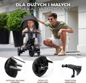 ROWEREK TRÓJKOŁOWY KinderKraft obrotowy AVEO Grey