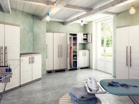 Szafka Keter Excellence Szafa Beżowa 45x182 cm