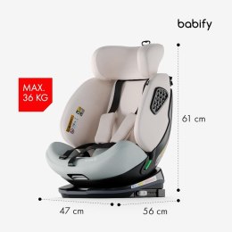 Fotelik obrotowy BABIFY 360 i-size 40-150 cm