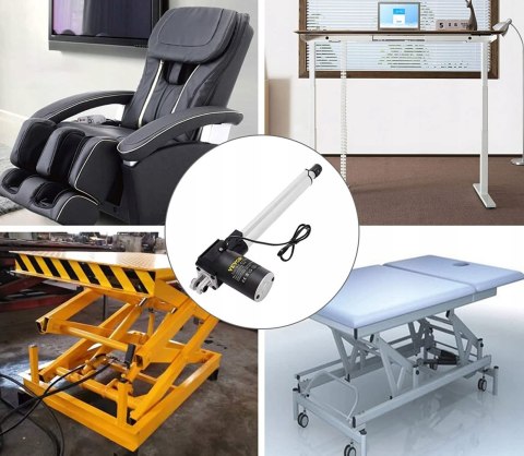 Happybuy DC 12V 12 Cal siłowniki elektryczne