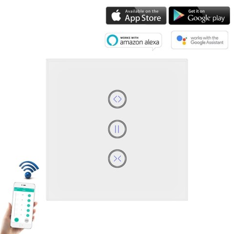 Jinvoo Bezprzewodowy przełącznik dotykowy Zasłony Smart