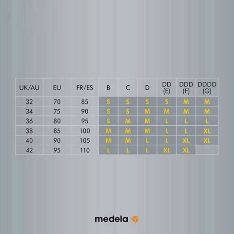 MEDELA ultimate bodyfit biustonosz do karmienia L